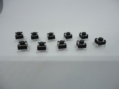 10 Pcs Pack Lot 6x6x4.3mm Momentary Push Micro Button Tactile Switch DIP 4 Pins