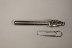 SF3NF Aluminum Tree Shape Carbide Burr Bur Cutting Tool Die Grinder Bit 1/4″
