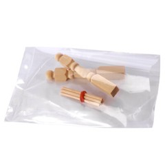 1″x2″ to 12″x12″ Plastics 2mil Lay-Flat Hi-Clear Open Top End 2 Mil Poly Bags