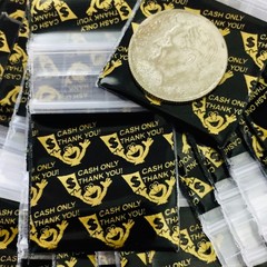 BaggiesSince1987 – 1010 Design Zip Bags Metallic 100PCS CASH 2C MIX, READ DETAIN