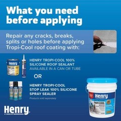 887 Tropi-Cool 100% Silicone White Roof Coating 4.75 Gal.