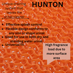 10 Pack Urinal Anti-Splash Guard Screen Deodorizing Fresheners