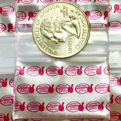 BaggiesSince1987 – 1510 Design Zip Bags METALLIC 18 DSN MIX 100PCS, READ DETAILS