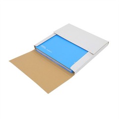 25PCS Vinyl Record Shipping Boxes 12.5″ Album Mailers Cardboard Packaging White
