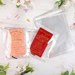 Self Sealing Cellophane Bags – 200 Pcs, 7×10 In, Clear Plastic, 1.4 Mil for C…