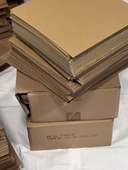 Lot of NEW “Bags Unlimited” Vinyl Record Mailer Boxes plus Shipping Fillers