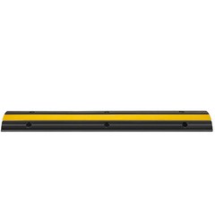 VEVOR 4 Pcs Speed Bumps 1 Channel Wire Hose 22000lbs Cable Protector Ramp