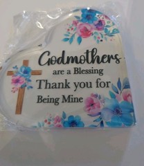 Godmother Gifts from Godchild Godmothers Are a Blessing Thank You for Being Mine