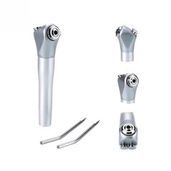 Dental 3 Way Air Water Spray Triple Syringe Handpiece w/ 2 Nozzles Tips Tubes