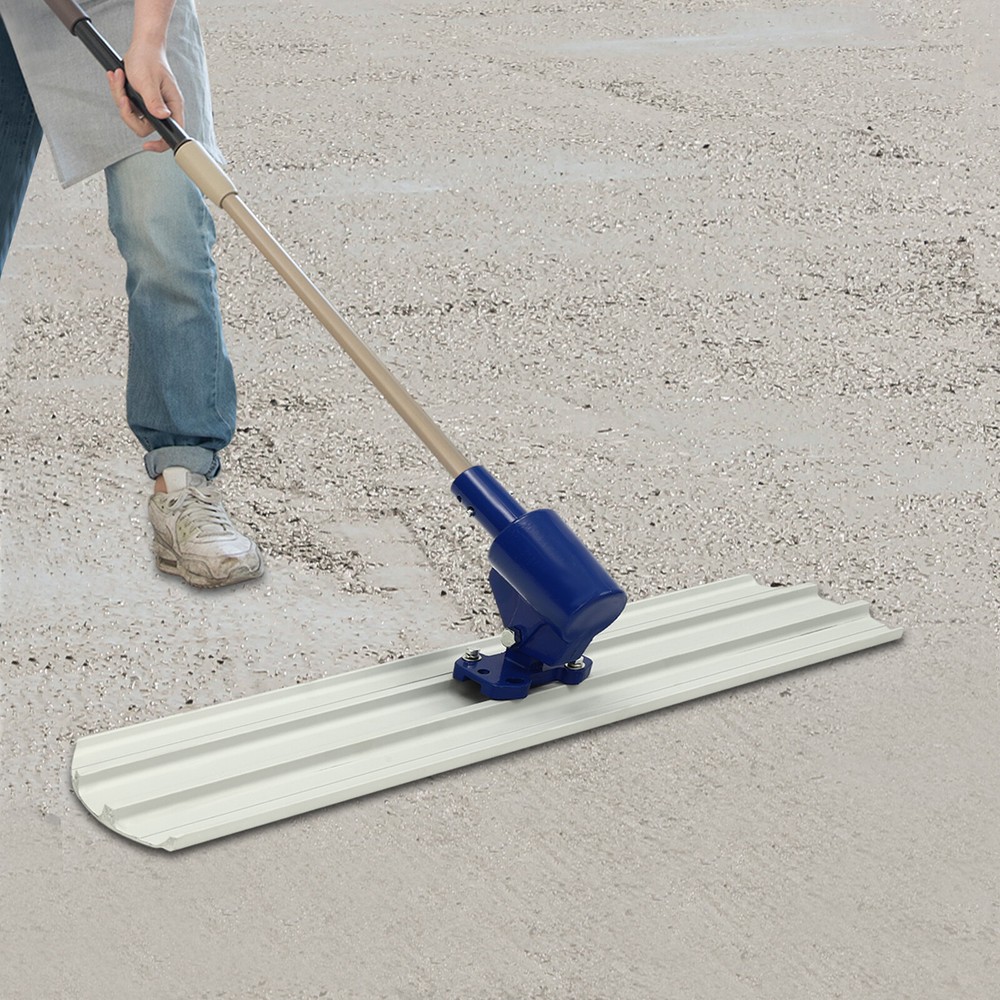 35.43*7.87“ Titanium-Magnesium Alloy Trowel Concrete Finishing Tool W/ Connector