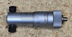 Starrett No. 124MDZ solid-rod inside micrometer set – 50mm to 800mm range USA