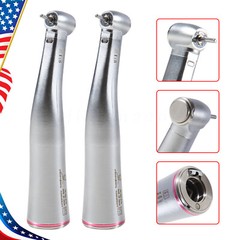 Dental 1:5 LED Fiber Optic Contra Angle Handpiece Standard Fit NSK Ti-MAX X95L 2