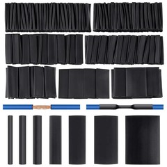 446 Pcs Heat Shrink Tubing Kit-4:1 Ratio Adhesive Lined Marine Grade Shrink