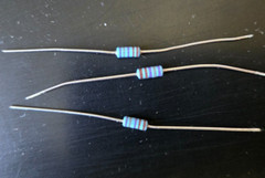 3pcs 7.87k ohm 1/4W 1% Metal Film Precision Resistors ~ NEW ~