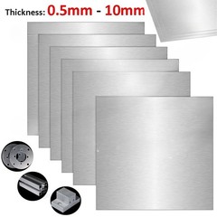 Aluminium Sheet Plate 0.5mm 0.8mm 1mm 1.2mm 1.5mm 2mm 3mm 4mm 5mm 6mm 8mm 10mm