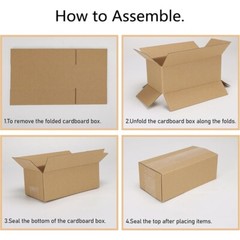 10x8x3 cardboard box, mailing packaging, transport box, corrugated carton