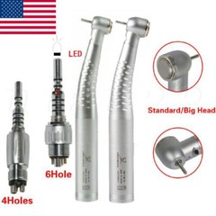 KaVo Type Dental Fiber Optic Handpiece High Speed LED Quick Coupler 4H/6H Swivel