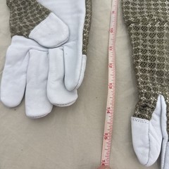 Honey Bee Vented Hand Glove Goat Skin Brown Short XSMALL 3 Layer Protection USA!