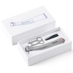 Dental 1:5 Fiber Optic LED Contra Angle Increasing Handpiece Four Way Spray US