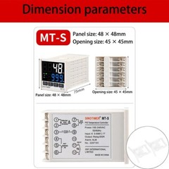 Digital PID Temperature Controller Thermostat Fahrenheit Relay/SSR AC 100V-240V