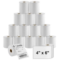 500/Roll 4″x6″ Direct Thermal Shipping Labels For Zebra LP2844 ZP450 2-40 Rolls