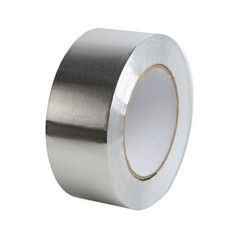 JVCC Economy Aluminum Foil Tape [1.2 mil Linered] (AF12): 4 in. x 50 yds. (Silve