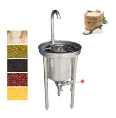 44lbs/20kg Commercial Stainless Steel Rice Washer Hydraulic Pressure Type