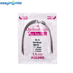 100pcs Dental Orthodontic NITI Arch Wires round natural super elastic Wire 16/20
