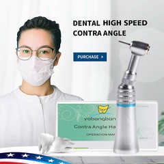 1/5/10Pcs Dental Low Slow Speed Contra Angle Handpiece Fit FG 1.6mm Burs E-type