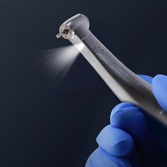 1-5x Dental 1:5 Increasing Contra Angle Optic LED Handpiece Fit Electric Motor