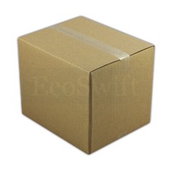 1-200 6x5x5 “EcoSwift” Cardboard Packing Mailing Shipping Corrugated Box Cartons
