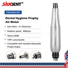 NSK Style Dental 45 Degree Surgical High Speed Handpiece Push Button 4 Holes OR