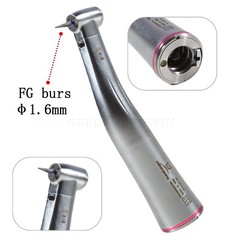 1-5x Dental 1:5 Increasing Contra Angle Optic LED Handpiece Fit Electric Motor