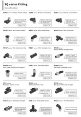 CHELIC SQG3 602 Ø06-1/4″ BSPT Female push to connector Fitting (10 PCS PER BAG)