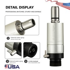YABANG NSK Style Dental 2 holes slow Low Speed Air Motor Handpiece 2 HOLE E-Type