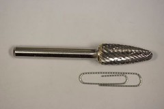 SF4D Tree Shape Tungsten Carbide Burr Bur Cutting Tool Die Grinder Bit 1/4″ NEW
