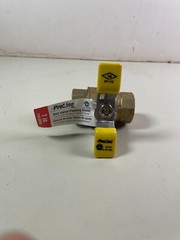 ProLine 1″ Brass Ball Valve 600PSI Full Port T Handle Valve 107-825TNL (8 Pack)