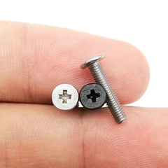 25/50 M1.2-M4 Laptop Camera Phone Small Mini Phillips Wafer Flat Head Screw Bolt
