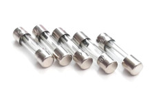 SET OF 5 NEW T0.5AL250V FUSES T0.5AL 250V 5mm x 20mm 0.5A SLOW BLOW