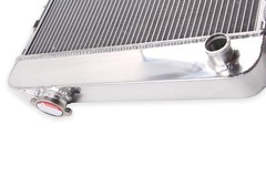 4 Rows Aluminum Radiator Shroud 14″ Fan 1962-67 Chevy II Nova Sedan Wagon L6 V8