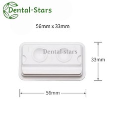 100/1000Pcs Dental Disposable Mixing Wells Bonding Composite Adhesive 2/4 Wells