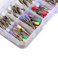 200 pcs Dental Teeth Prophy Brushes Polishing Tapered Latch Type Mixed 2.35mm