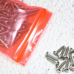100/200 Small Clear Color Baggies Resealable Zipper Top Poly Plastic Bags 2.7MIL