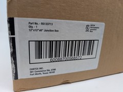 Cantex 12 in. x 12 in. x 6 in. Junction Box – R5133713 New