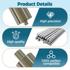 20 pcs Titanium pre-milled blank for NT-trading fits Osstem platform Regular Hex