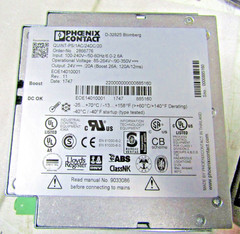 ✌ PHOENIX CONTACT QUINT-PS/1AC/24DC/20 6.0-2.6A POWER SUPPLY