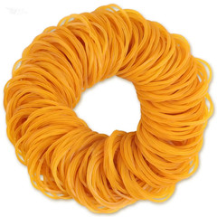 100pcs Rubber Strong Elastic 38mm Diameter Multi-Purpose Natural Rubber Bands