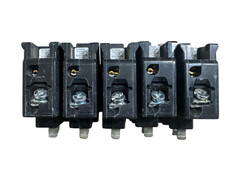 LOT OF 5 Square D HOM115PCAFI Circuit Breaker AFCI 15A 1-Pole 120V