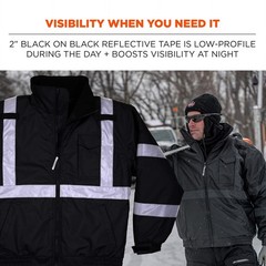 unisex adult Non-certified Hi-vis – Non Certified Hi Vis Bomber Jacket Quilte…