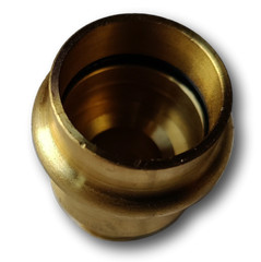 25 Pcs 3/4″ Press x 3/4 Pex Coupling, Replace for 3/4″ Press Fit coupling, Brass